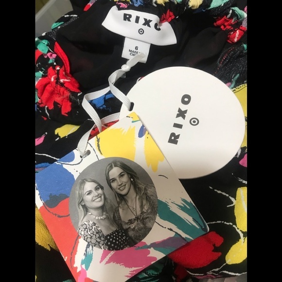 RIXO Floral Off Shoulder Dress - Picture 13 of 16